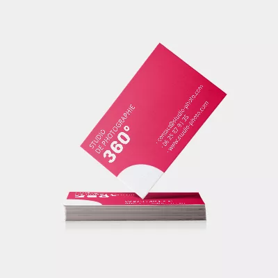 Carte de visite studio photo